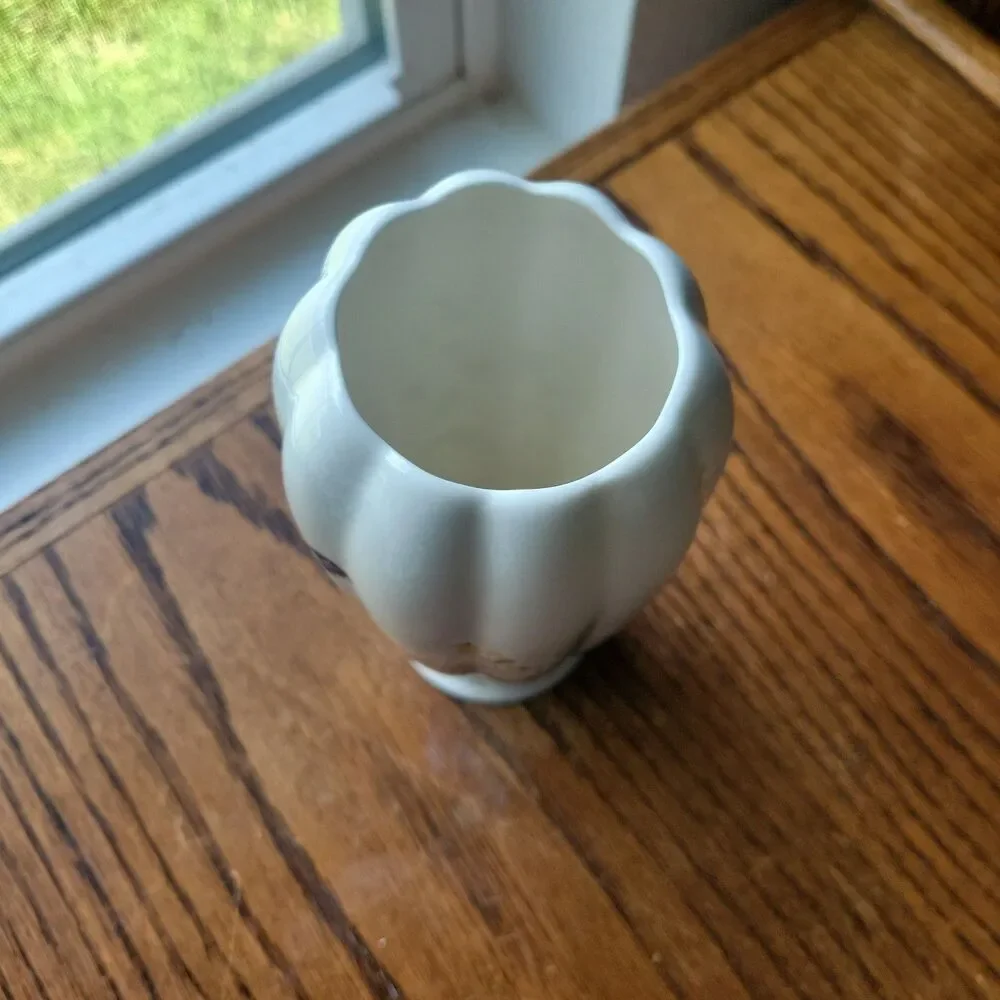 VTG Aynsley Bone China Vase Cottage Garden 6